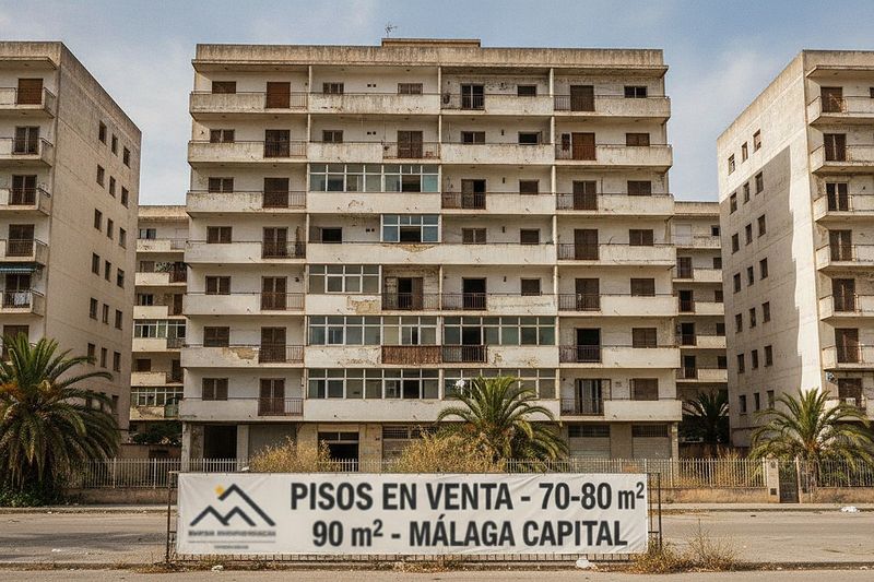 Bloque de pisos de banco en Málaga (imagen ilustrativa)