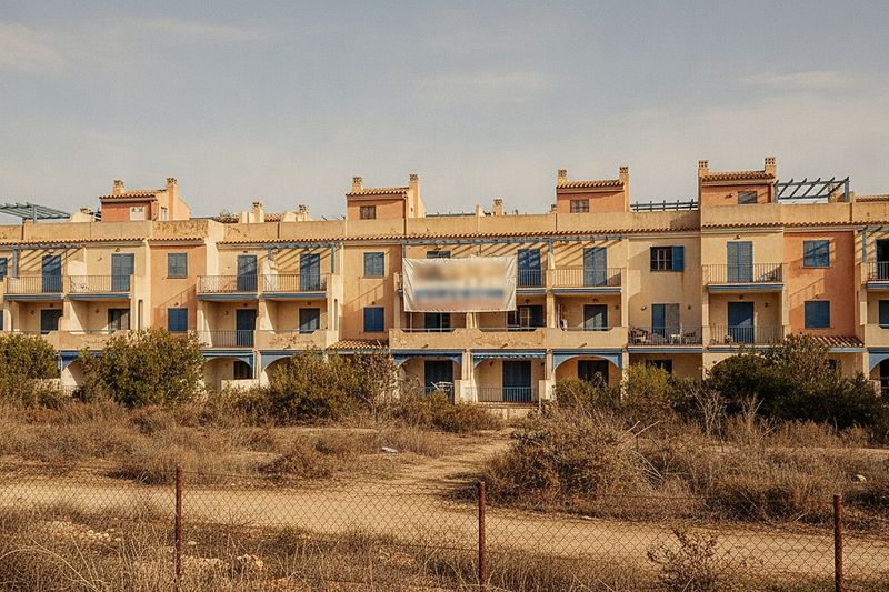 Bloque de pisos de banco en Santa Pola (imagen ilustrativa)